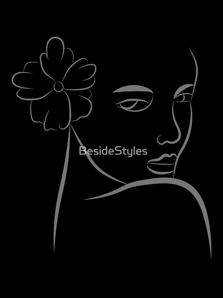 Clean, Timeless and Minimal Line Art Prints, Women Elegance by BesideStyles