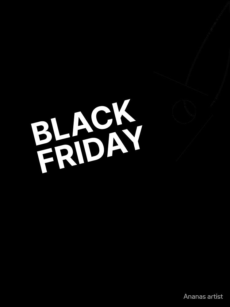 Black Friday Tag Design by Ananas artist