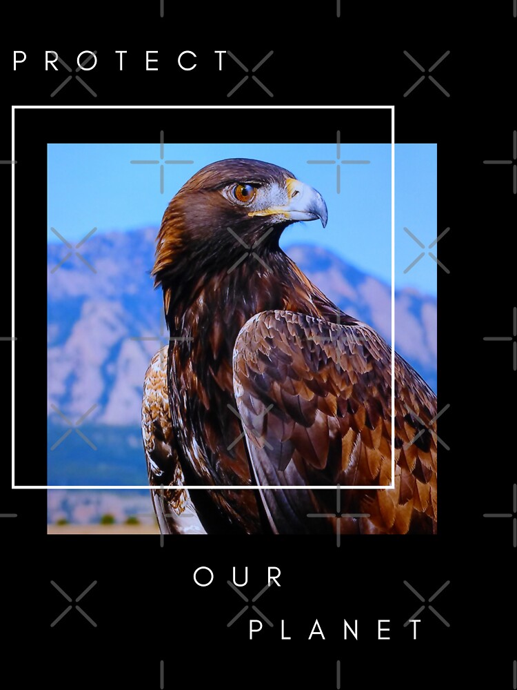 Protect Our Planet Earth Day with an Eagle by pattykim
