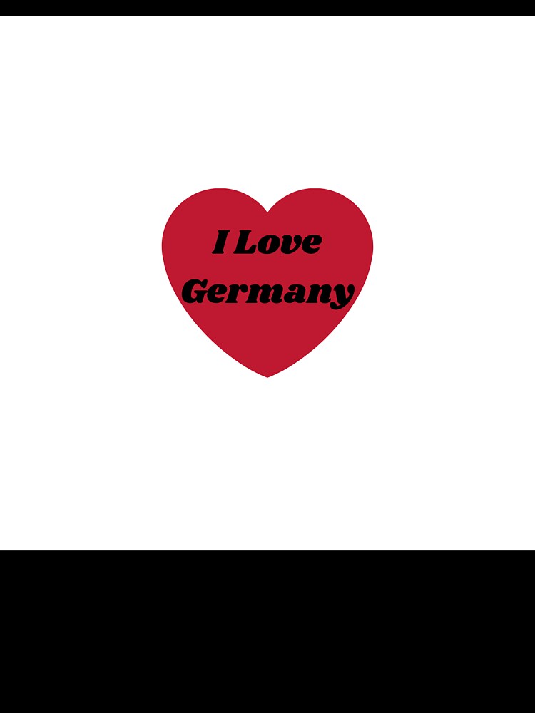 I Love Germany by Ancient Future Gifts
