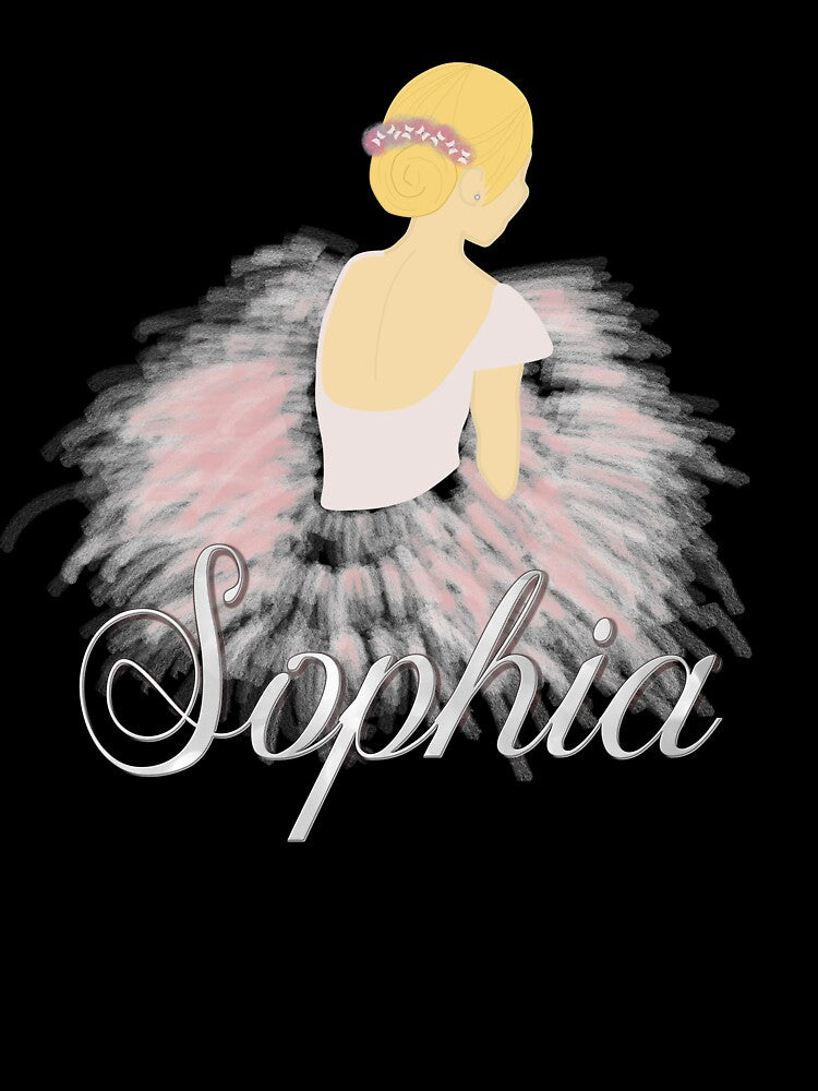 Ballerina Personalized Blonde Sophia by umeimages