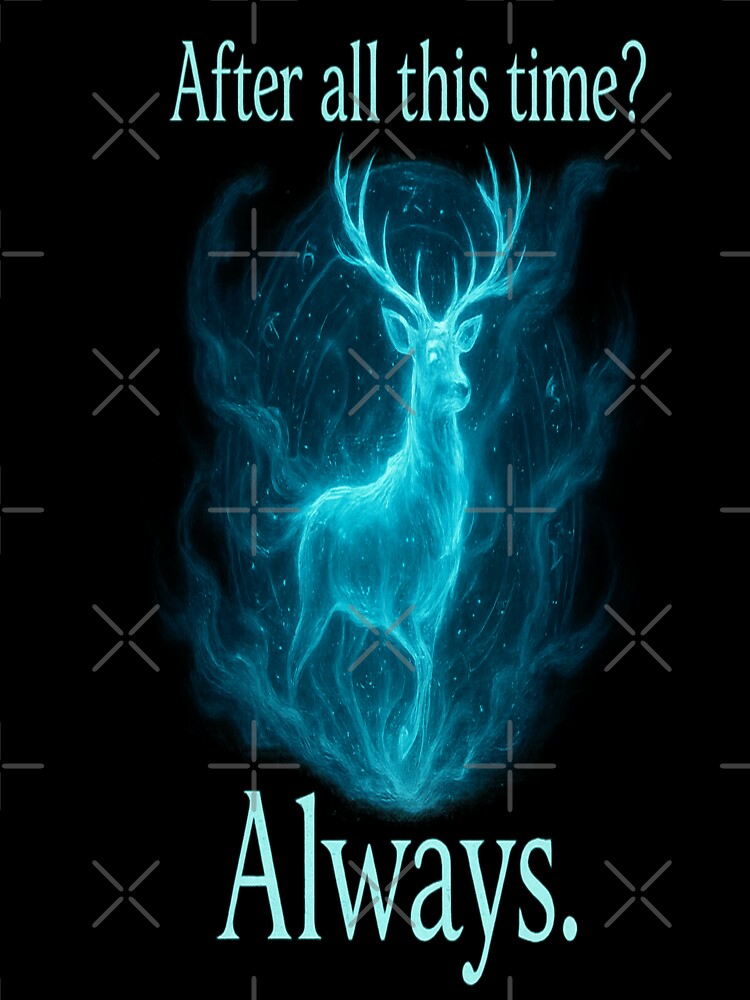 Mystical Stag Patronus Art - After All This Time Always by omerckaca