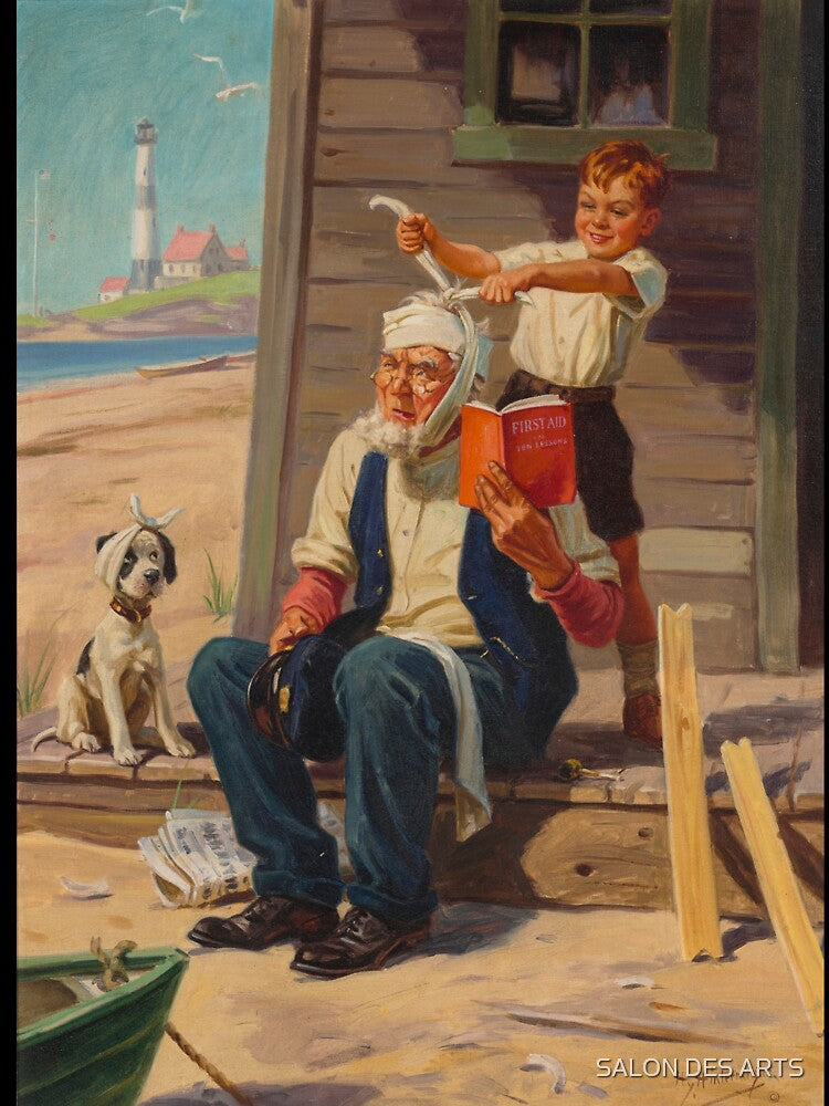 First Aid (1944) - Hy Hintermeister by SALON DES ARTS