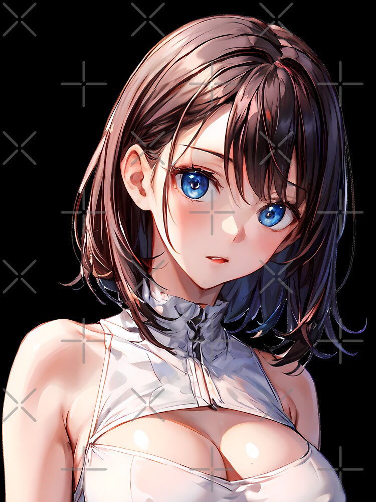 Trendy Anime Girl Outfit: Stylish Crop Top and Shorts Look by waifuwoo