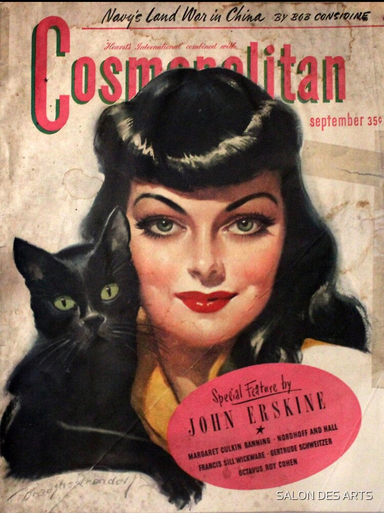 Cosmopolitan Magazine (1945) - Bradshaw Crandell by SALON DES ARTS