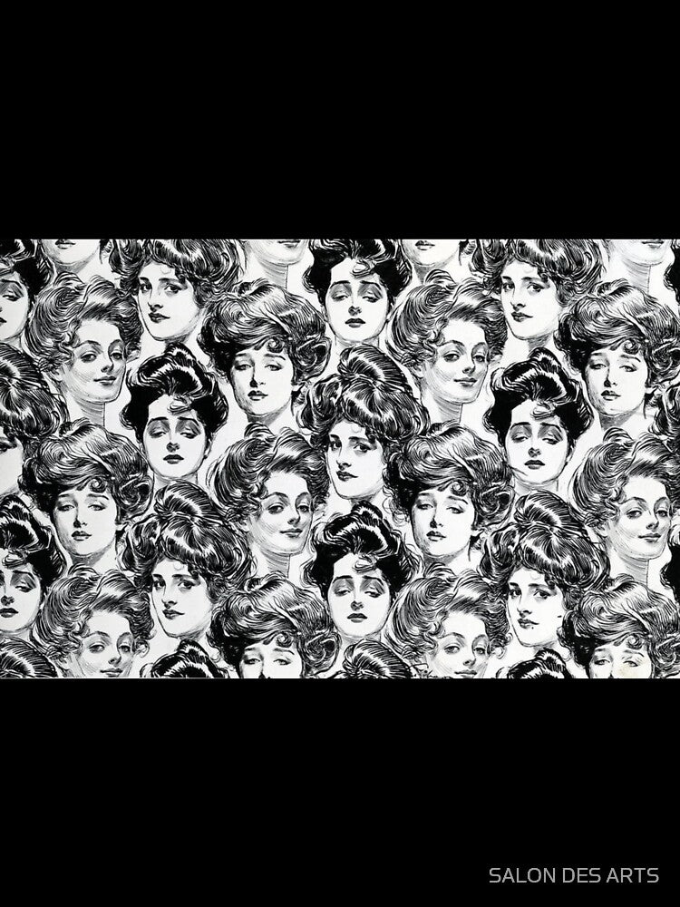 Gibson Girls (1902) - Charles Dana Gibson by SALON DES ARTS