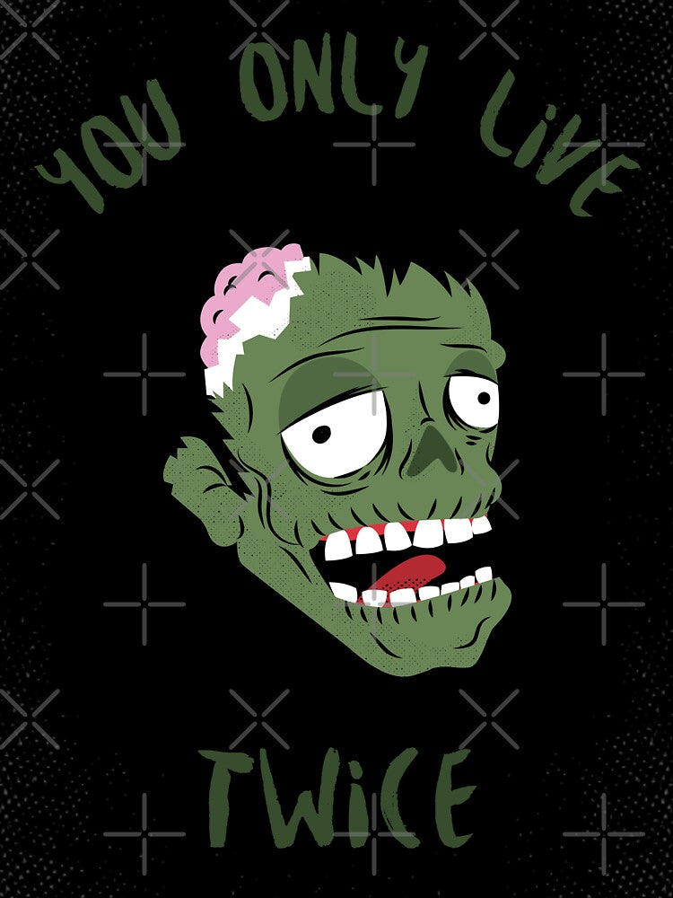 Halloween Wise Zombie - you only live twice by carmellate