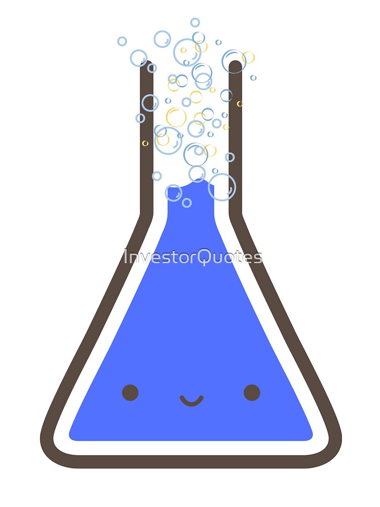 Cute Science Beaker by InvestorQuotes