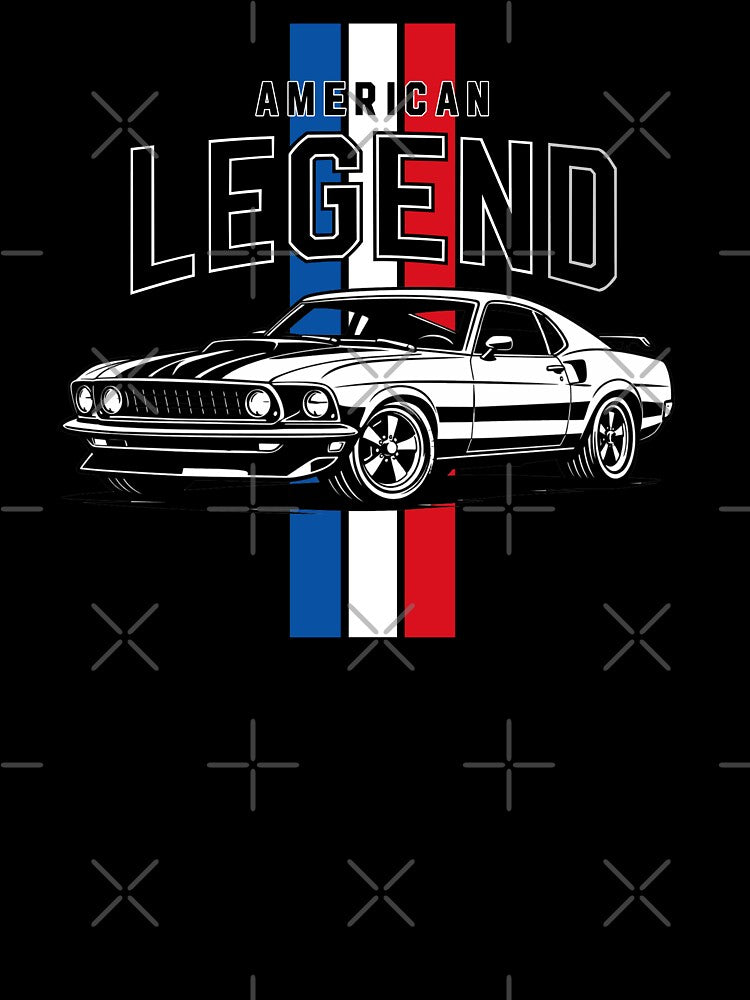 Vintage American Roadster Illustration - 2 by VoglR