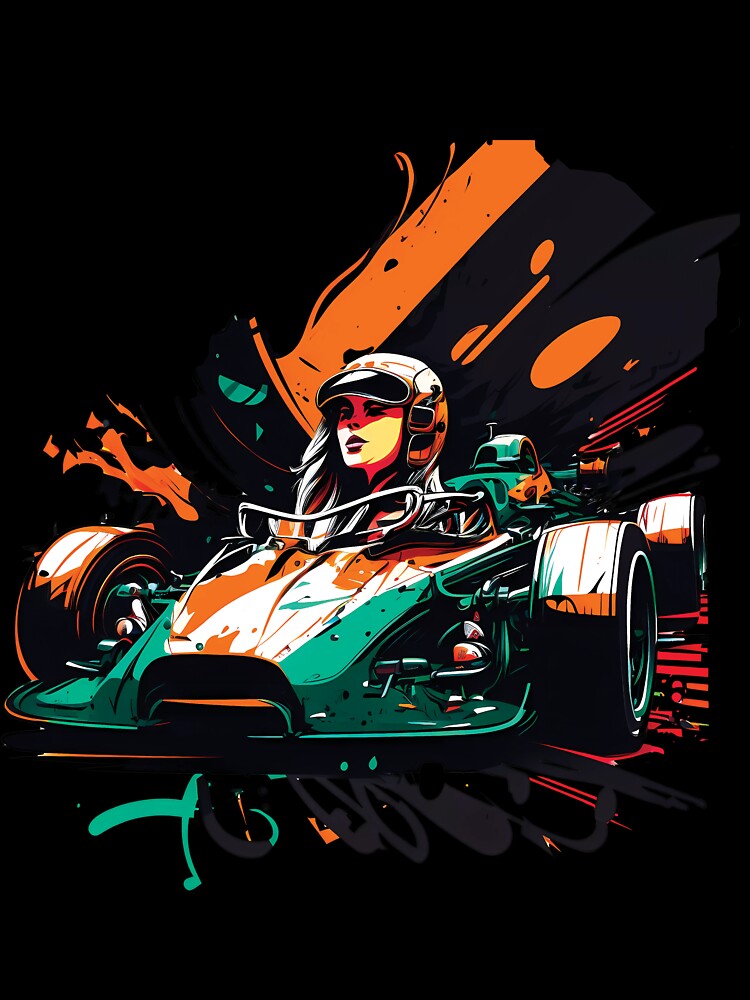 Auto Racing, Famous in USA by MVDigitalArt