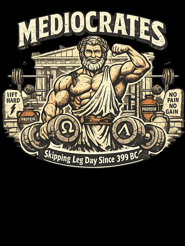 Philosopher Skipping Leg Day by HiPatti
