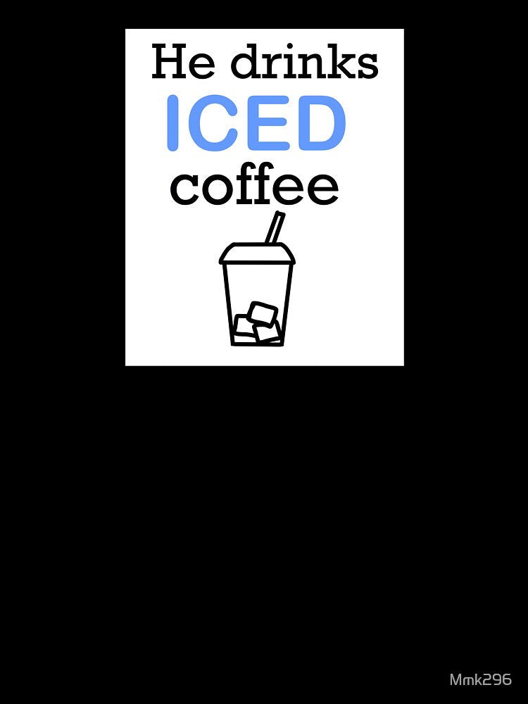 He Drinks Iced Coffee by Mmk296