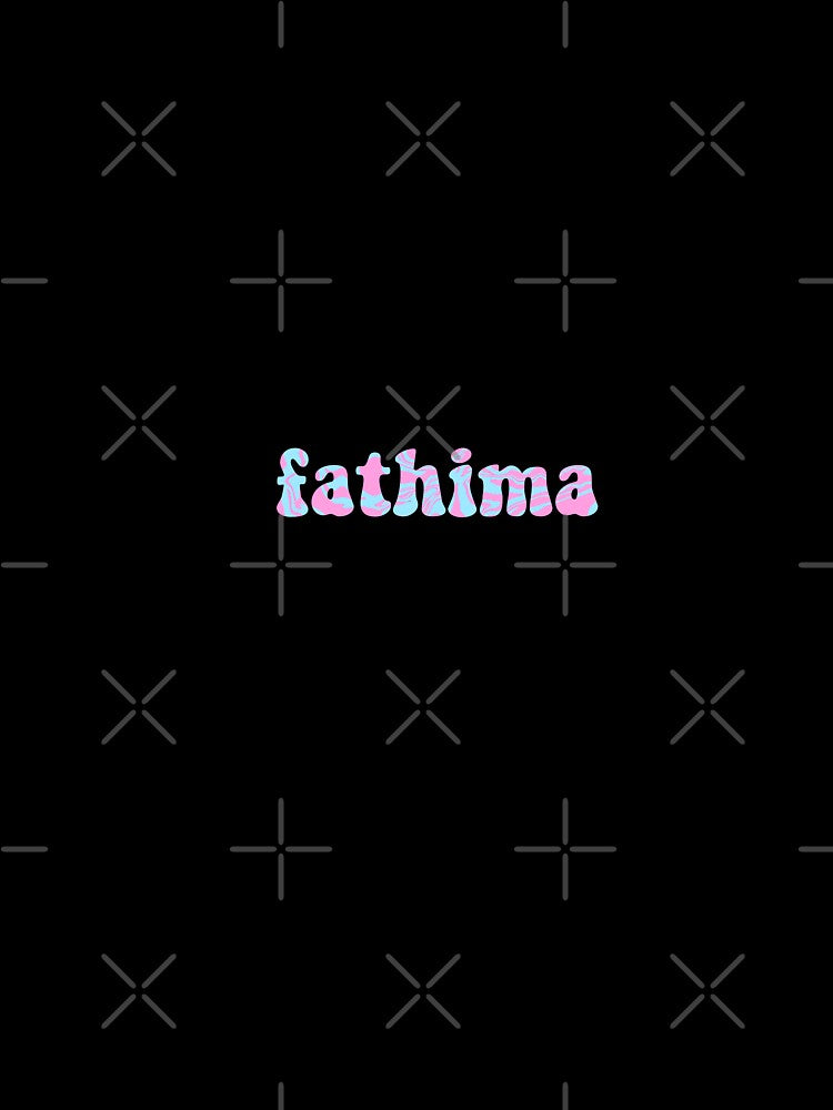 custom name design (fathima) by createdbymia