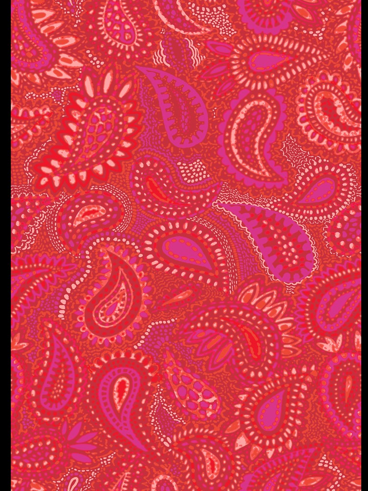 Pink Paisley by tabithasowa