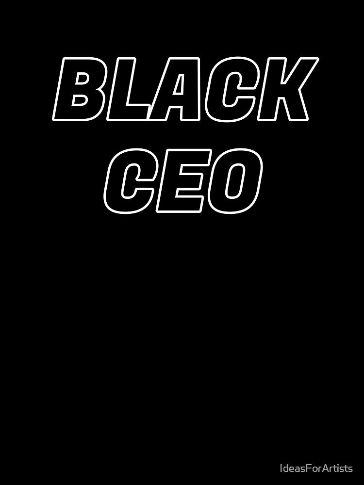 BLACK CEO -  Black business owner  - black business month by Inspirationmotivation