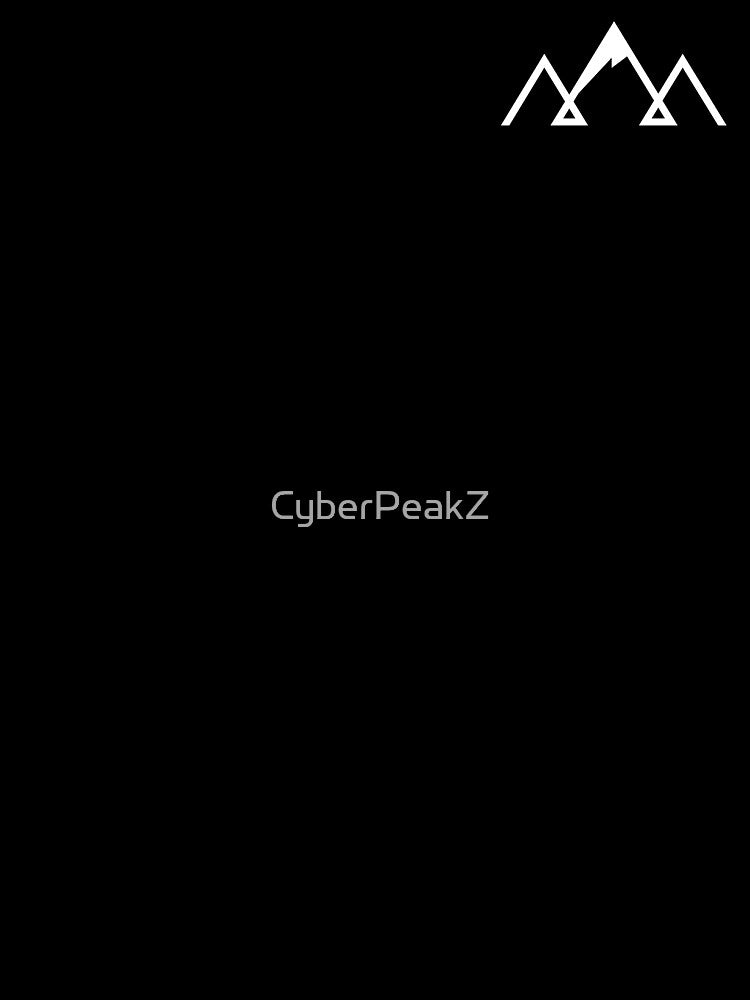 Cyber PeakZ: Brand Logo (Whiteout) by CyberPeakZ