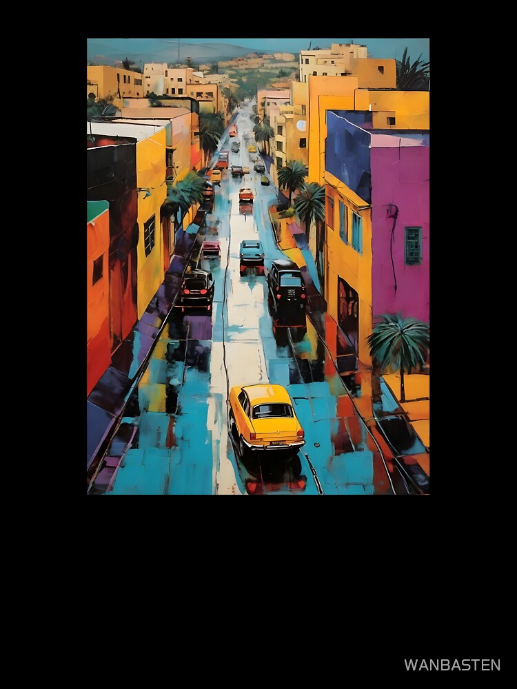 Pop Art Style Street by WANBASTEN