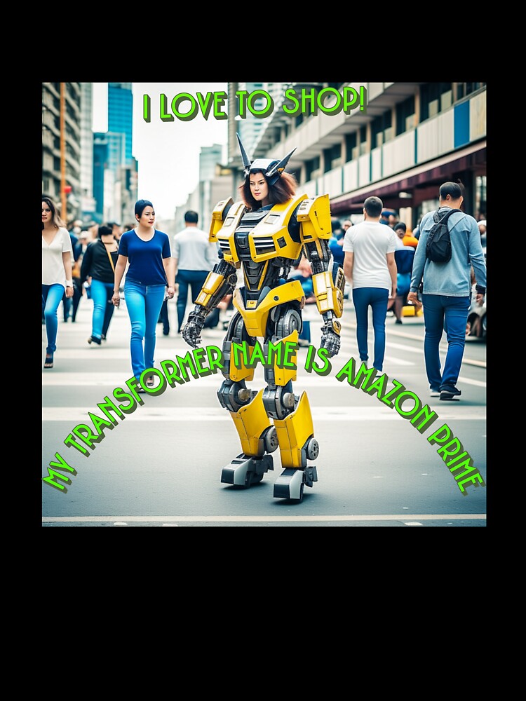 Transformer Shopper Name by Jeff Fishinghawk