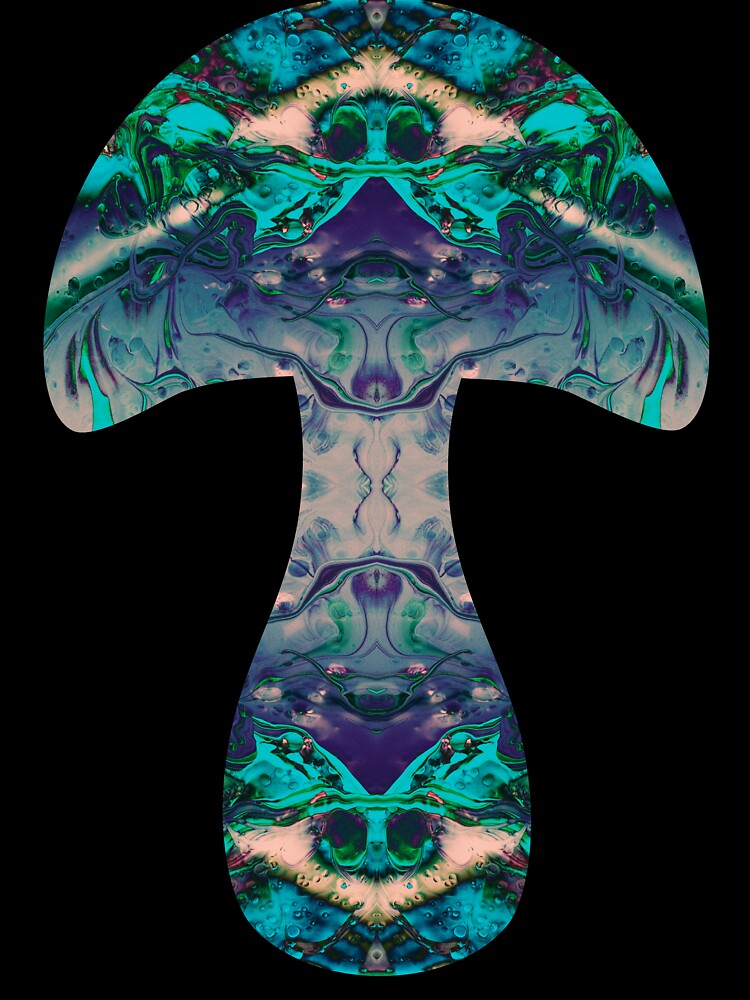 Magic Mushroom # 2 by Psilographics