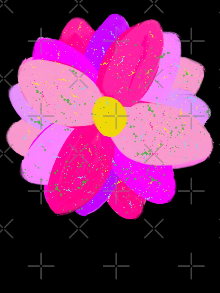 Colorful Flower - Hand drawn by Victoria Rose