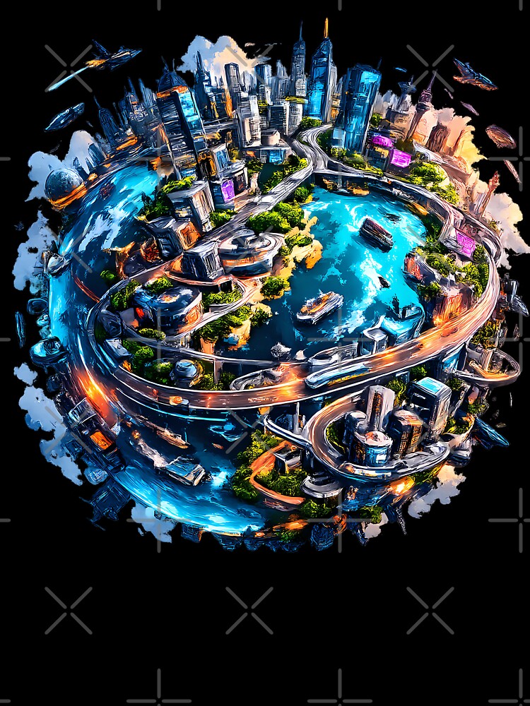 Planet Megalopolis by kyokugen