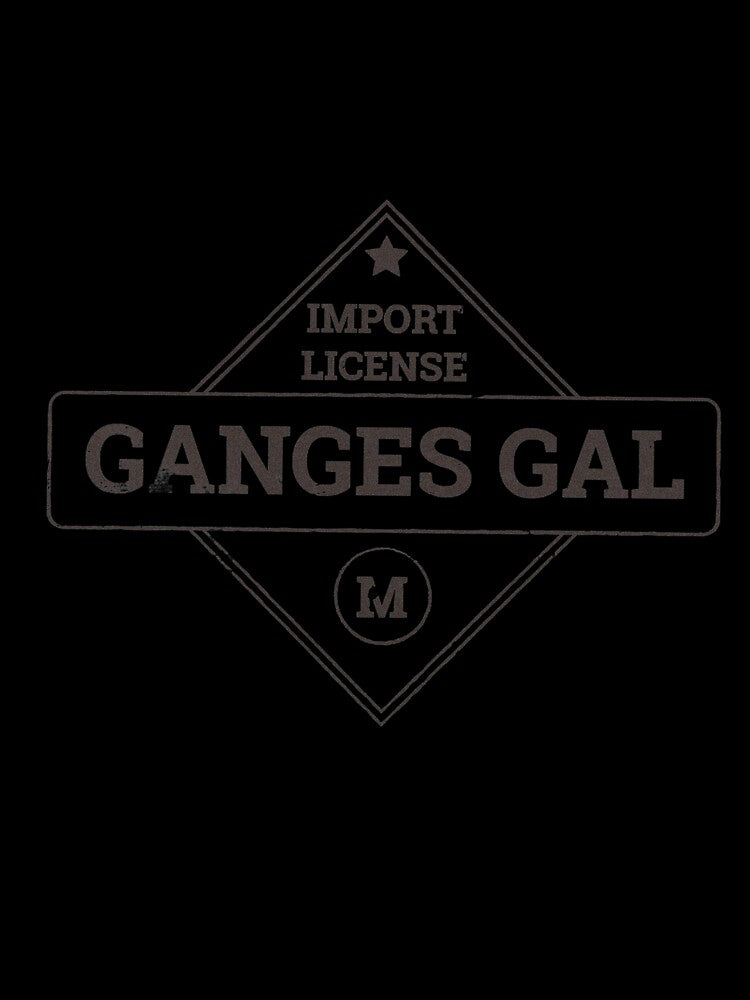 Ganges Gal Cargo Stamp by JungleCrews