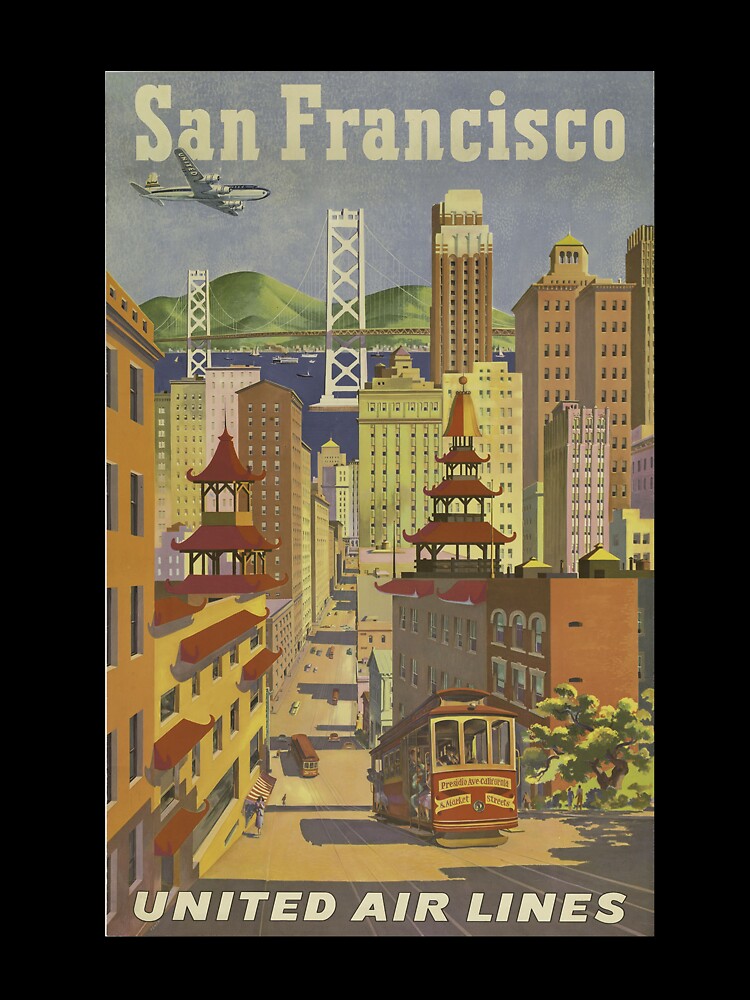 San Francisco Vintage Poster by anass002