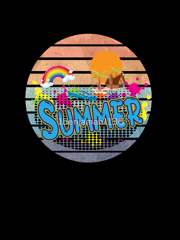 summer holiday logo by 1benjamah1136