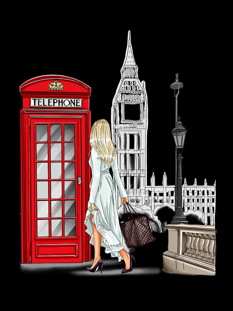A girl in London by JuliaMosy