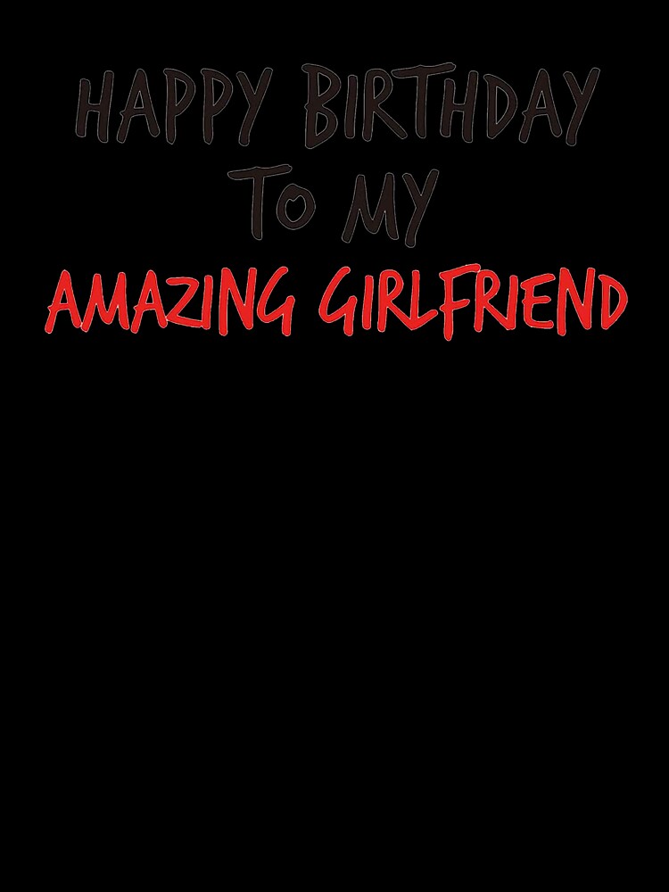 Happy Birthday Card for Girlfriend, Funny Birthday Gift for Amazing Gf Girlfriend from Boyfriend / Laugh At Our Own Jokes by Jesticker