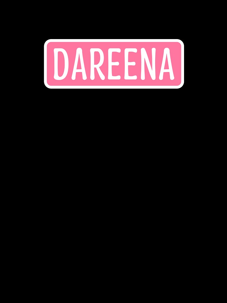 Dareena Name by Jeallan Designs
