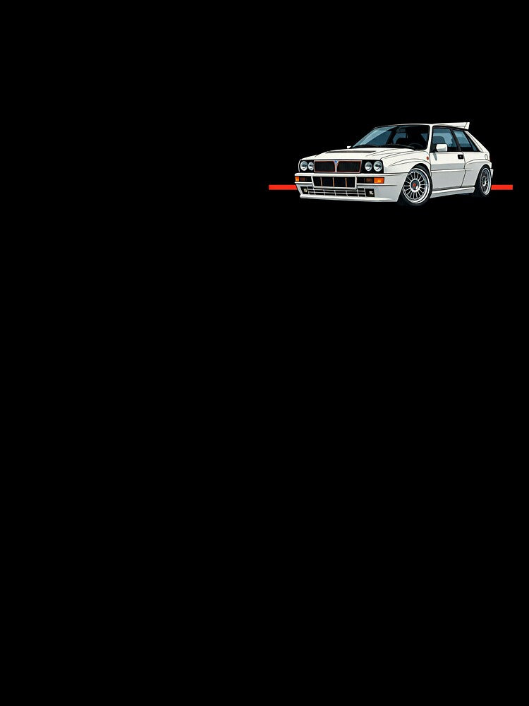 Iconic style car white by GingaDesigns