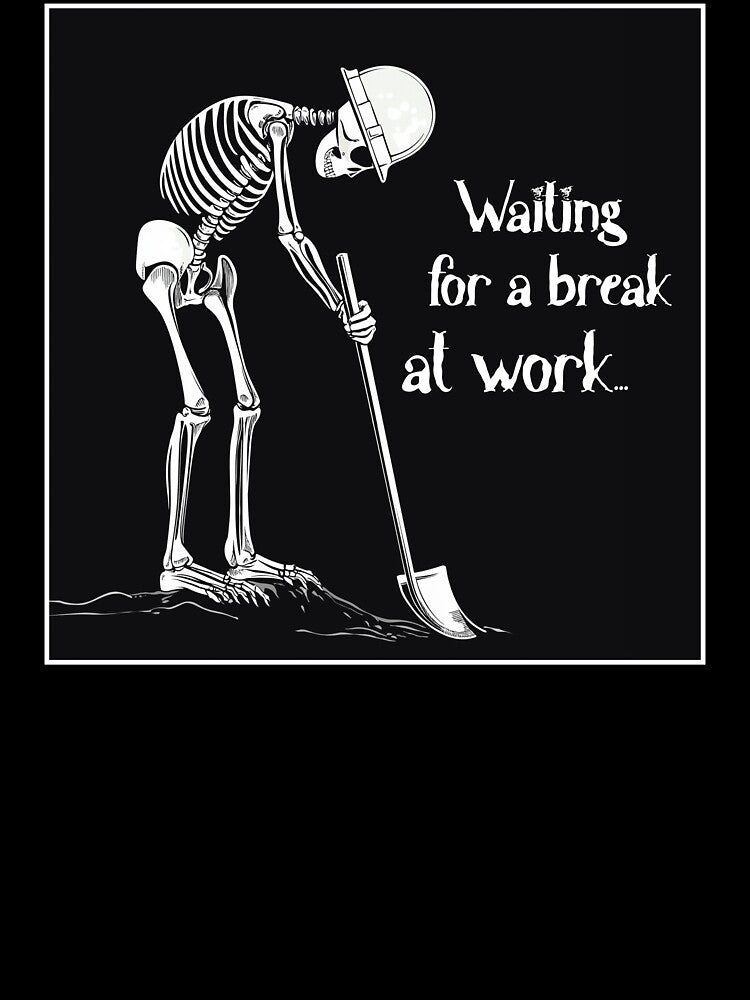 Waiting for a break at work by JacobSpace