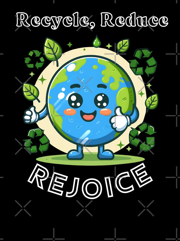 Recycle, Reduce, Rejoice - Protect Earth - Be the Change for Our Planet by chanyawee