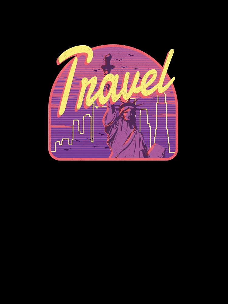 Travel USA Retro New York City by DavinciStore21