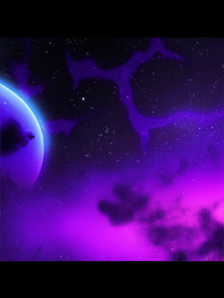 A synth wave night sky by SpectrumCinemax