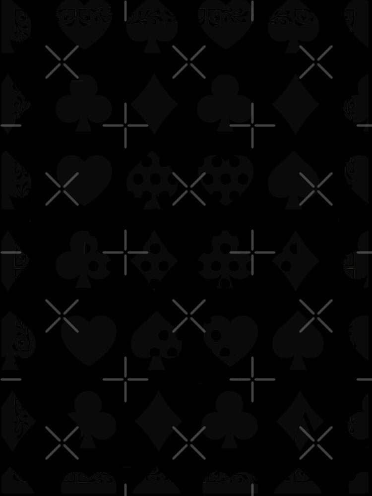 Ace of spades Black and  White by Looplk