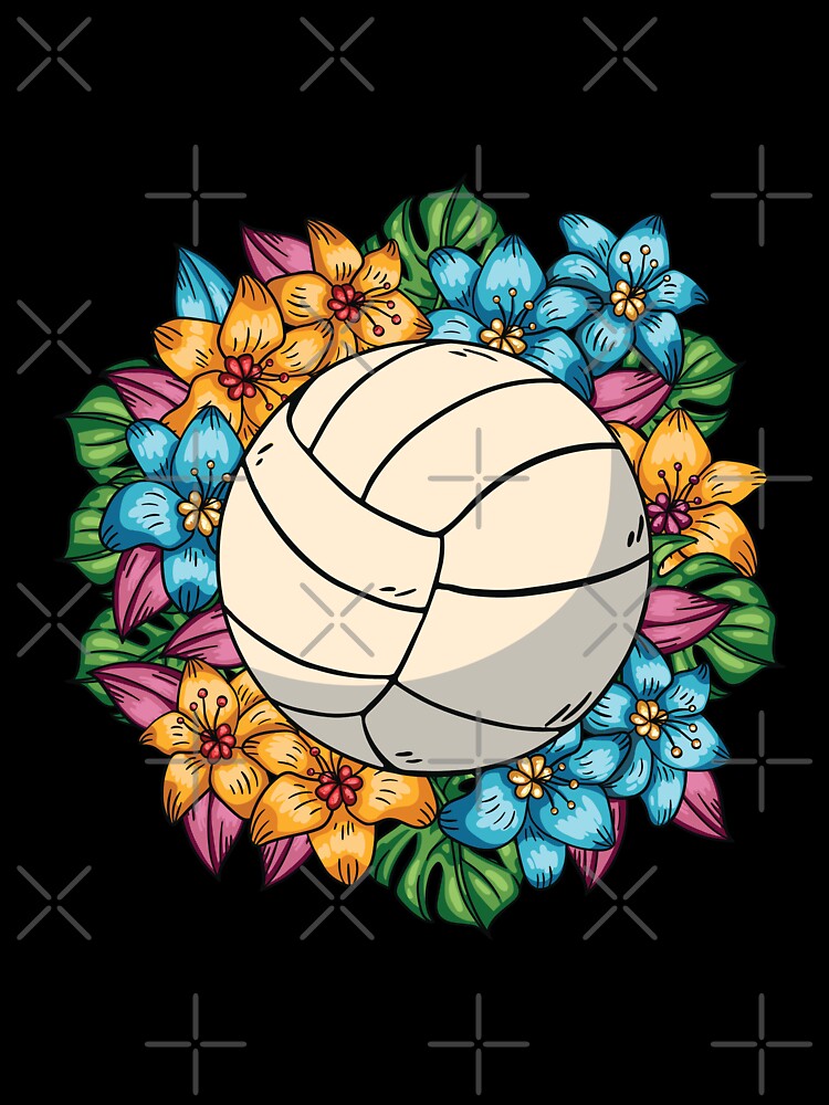 Floral Volleyball by aliisik
