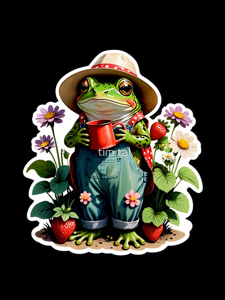 Cottagecore Samurai Toad by tim tal