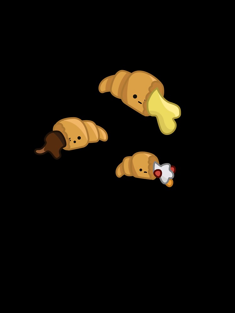 Triple Croissants by Pips-Blips