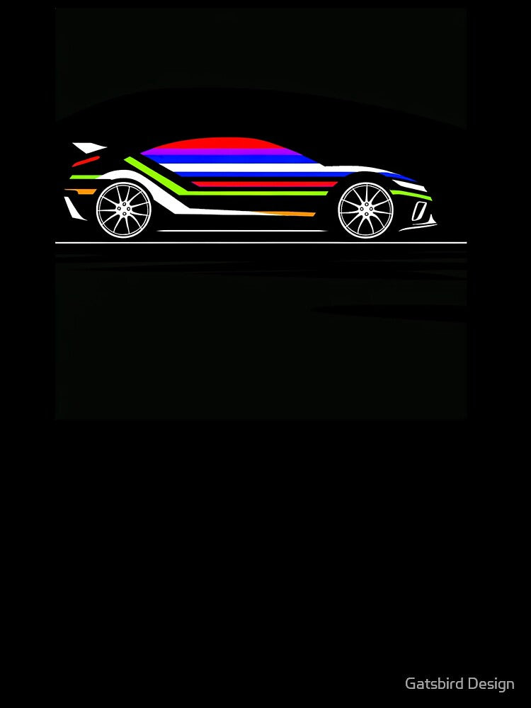 Challenge Stripes: Bold and Dynamic T-shirt Design by Gatsbird Design