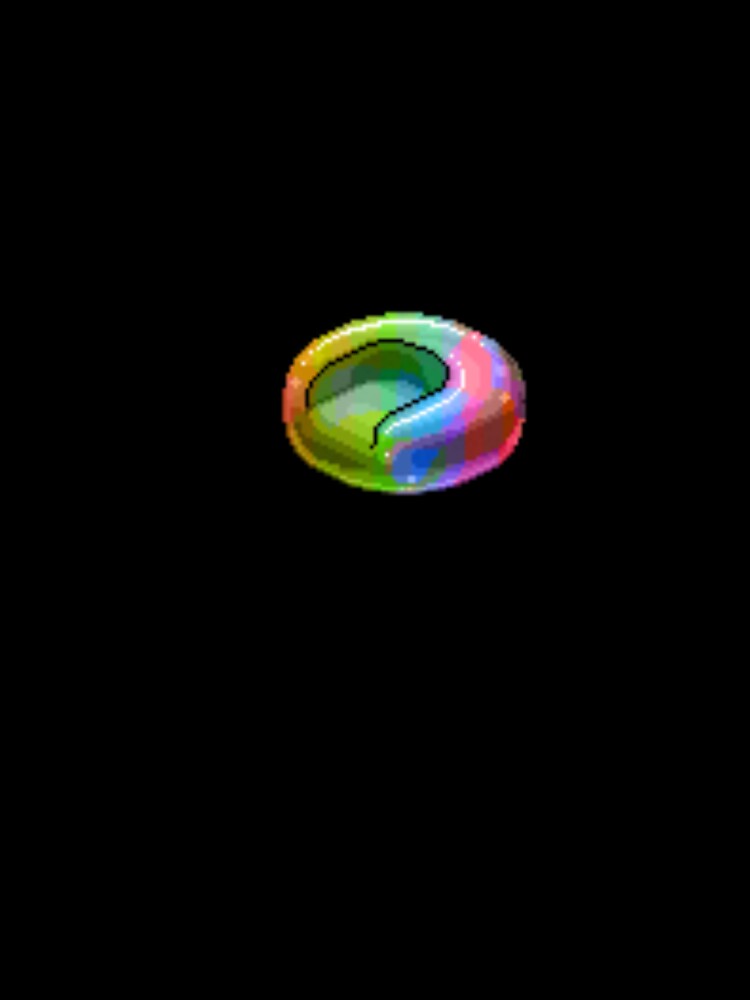 Habbo Rainbow Pod Chair by pixelednostalgia