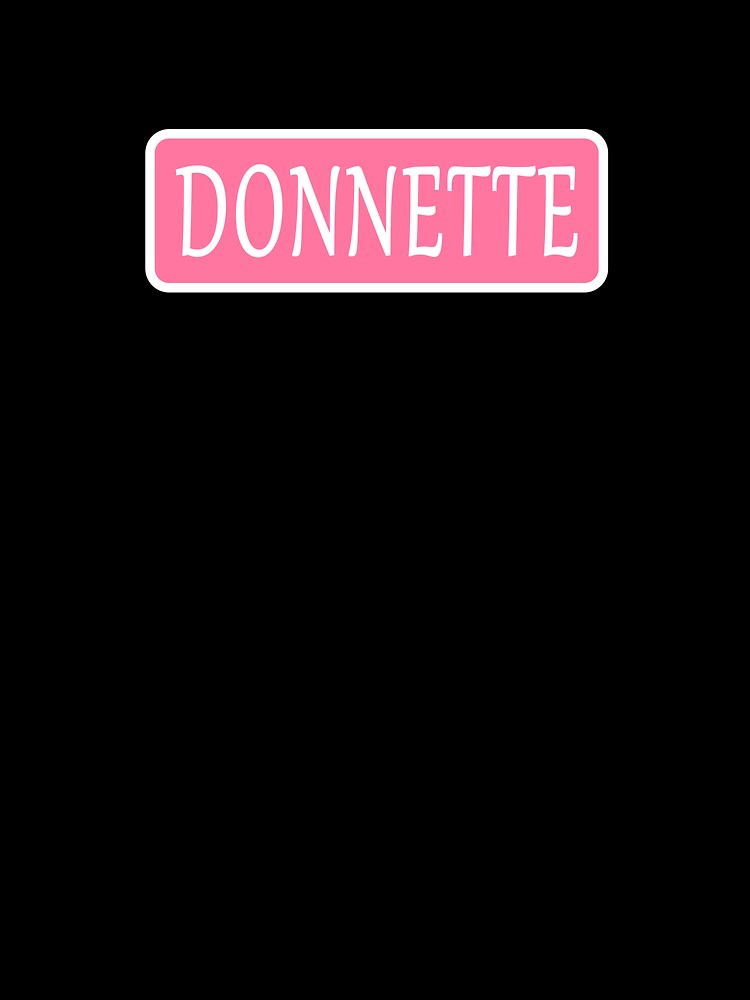 Donnette Name by Jeallan Designs