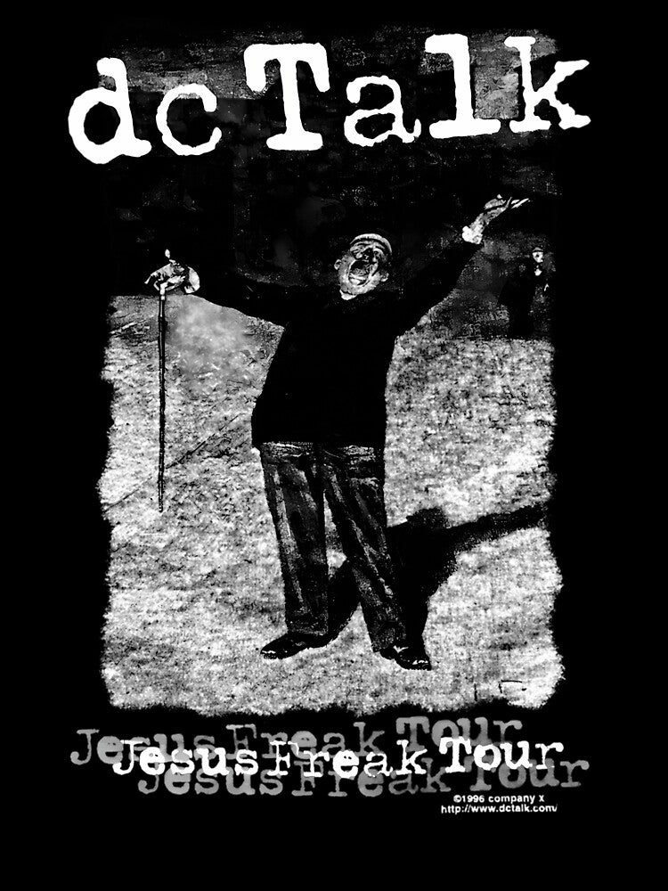 Vtg 1996 Dc Talk Promo Jesus Freak Tour Concert Alternative Rock Christian Rap Hip Hop Band Usa Tops by Isobmpson