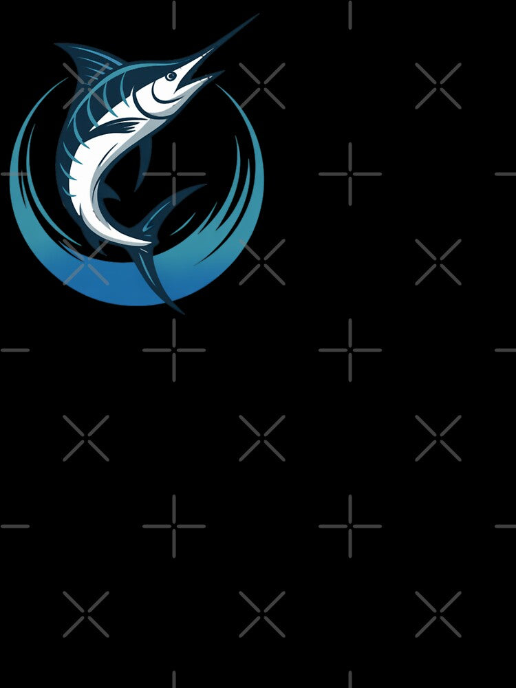 Blue Dawn Beak - Fishing Design by FusiTink