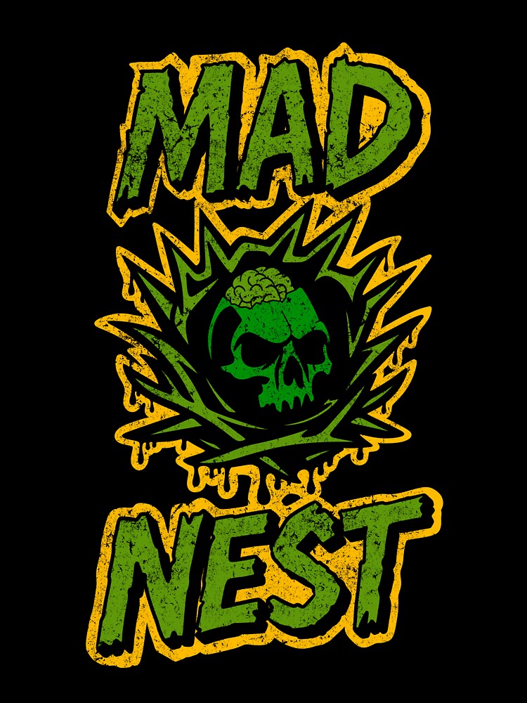 Mad Nest Logo yellowgreen by MADNEST