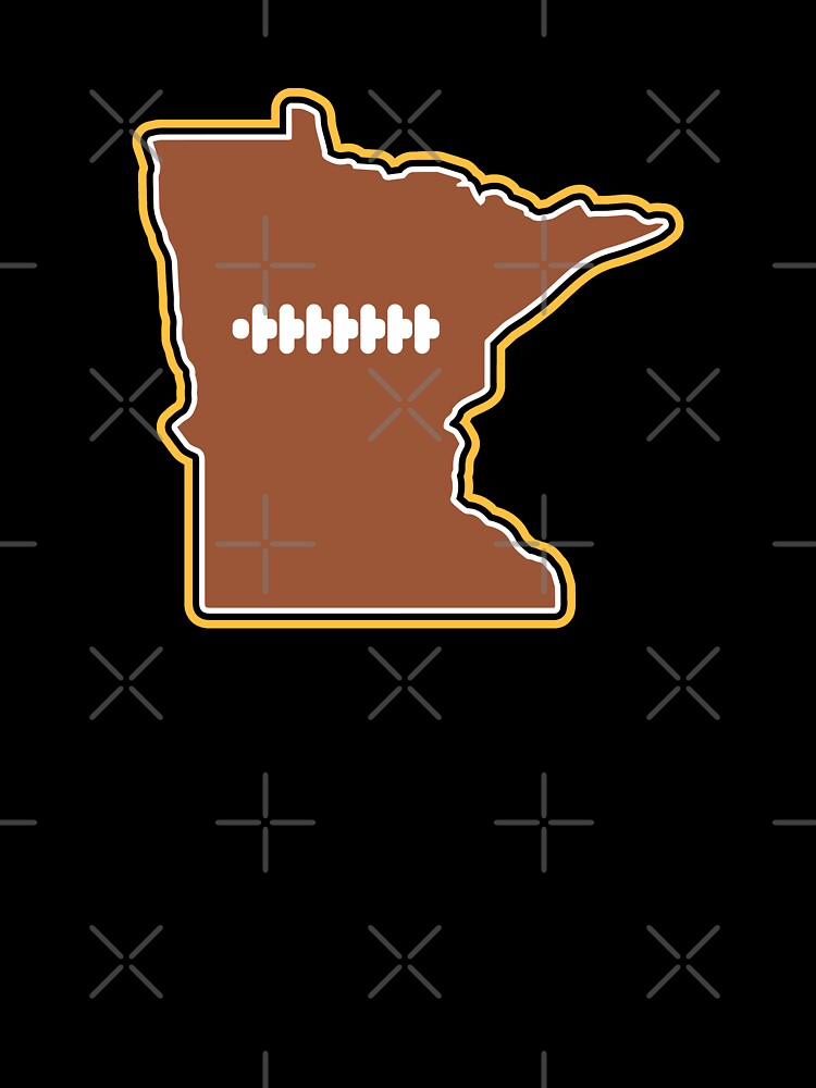 Minnesota Football State Outline Sports by toutwearapparel