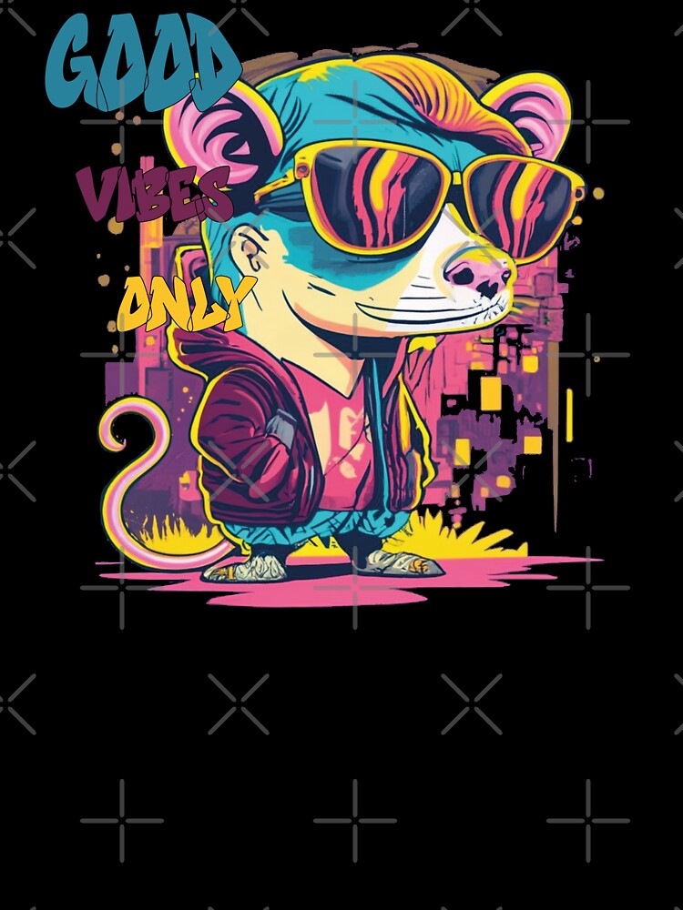 Street style possum, good vibes only by LuckyFamily