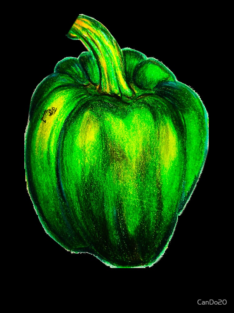Green Bell Pepper by CanDo20