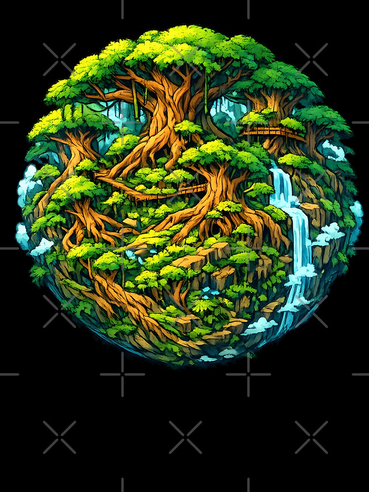 Planet of the Ancient Forest by kyokugen